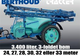 BERTHOUD model TRACKER trailersprøjte